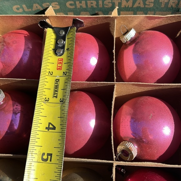 Shine Bright vintage Christmas ornaments. - Picture 4 of 17